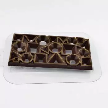 Форма для шоколада «Плитка насквозь»