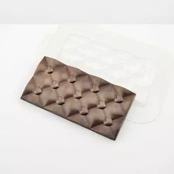 Форма для шоколада плитка Сердечки