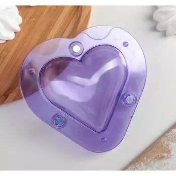 Форма для шоколада Сердце 3D