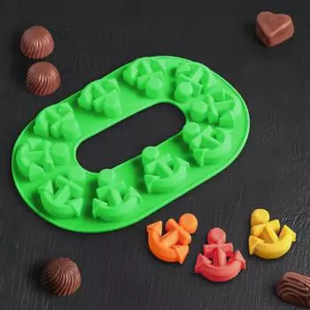 Форма силиконовая для шоколада Якоря