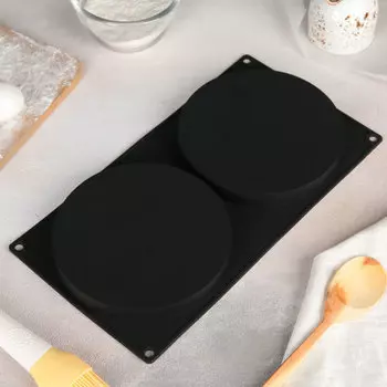 Форма силиконовая Два диска