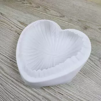 Форма силиконовая кондитерская Сердце из нитей