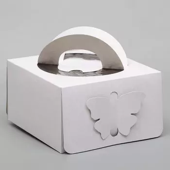 Кондитерская упаковка для торта 21х21х12 см