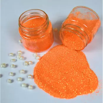 Кондитерские блестки Оранжевые 5 г