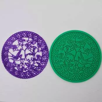 Коврик для айсинга Птицы в саду