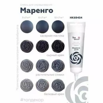 Краситель гелевый 100 г Маренго