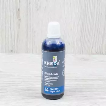 Краситель пищевой гелевый Kreda-WG Голубой-14 80 мл