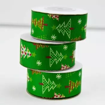 Лента репсовая Ёлочка