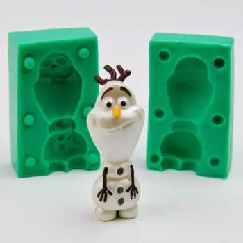 Молд 3D Снеговик