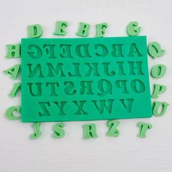 Молд Английский алфавит (26 букв)