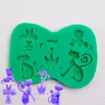 Молд Котики