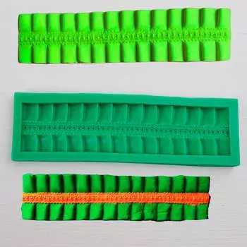 Молд Оборка бантовая