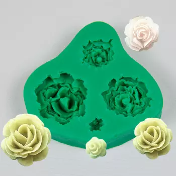 Молд розы разного размера