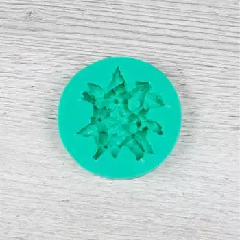 Молд силиконовый Бабочка на цветах