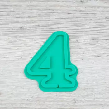 Молд силиконовый для леденцов и шоколада Четыре