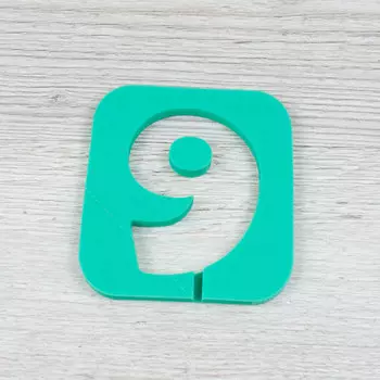 Молд силиконовый для леденцов и шоколада Цифра девять