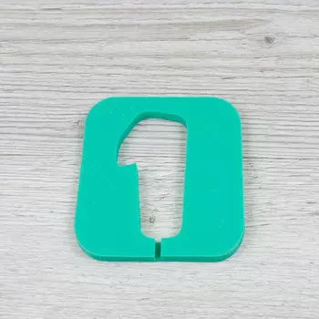 Молд силиконовый для леденцов и шоколада Цифра один