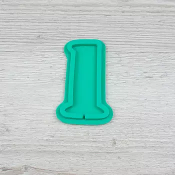 Молд силиконовый для леденцов и шоколада Единица