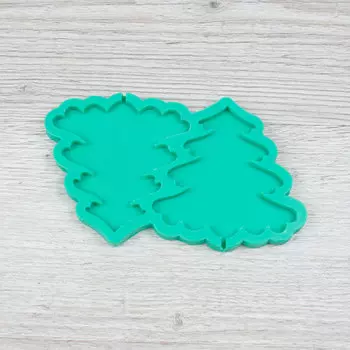 Молд силиконовый для леденцов и шоколада Елочки