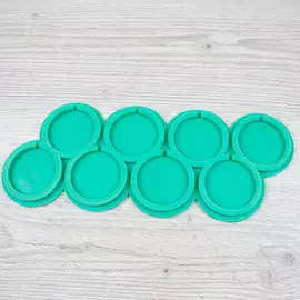 Молд силиконовый для леденцов и шоколада Круг-5