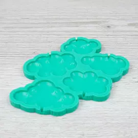 Молд силиконовый для леденцов и шоколада Облака