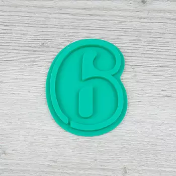 Молд силиконовый для леденцов и шоколада Шесть