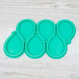 Молд силиконовый для леденцов и шоколада Воздушные шарики-2