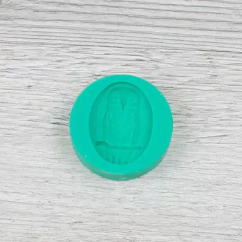 Молд силиконовый Камея с совой