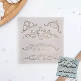 Молд силиконовый Набор вензелей №2