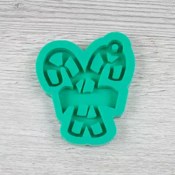 Молд силиконовый Новогодние посохи