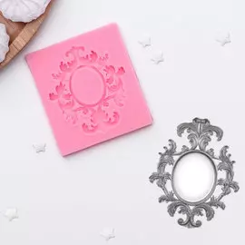 Молд силиконовый Рамка для зеркала