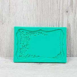 Молд силиконовый Рамка с розами