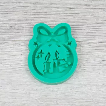 Молд силиконовый Рождественская игрушка