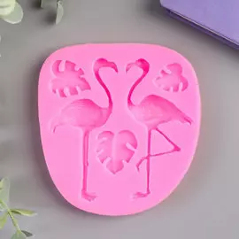 Молд силиконовый Розовый фламинго
