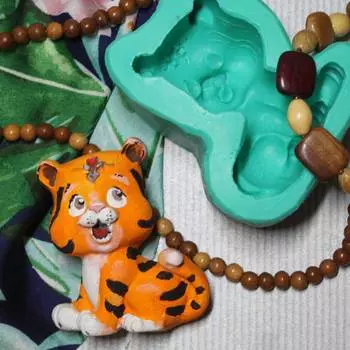 Молд силиконовый Тигренок