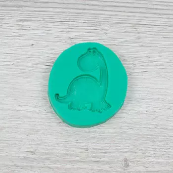Молд силиконовый Веселый динозаврик