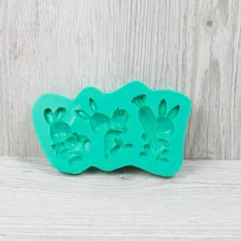 Молд силиконовый Зайчики