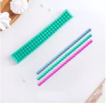 Молд силиконовый Жемчужный браслет