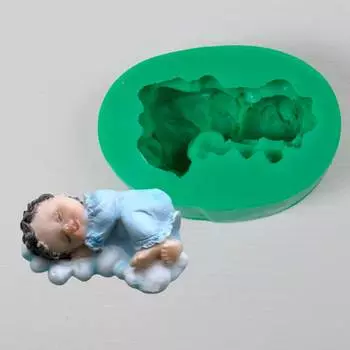 Молд ЗD Младенец на облачке