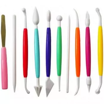 Набор для моделирования кондитерских украшений 10 шт