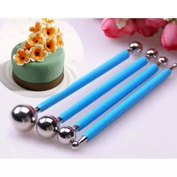 Набор для моделирования кондитерских украшений 4 шт