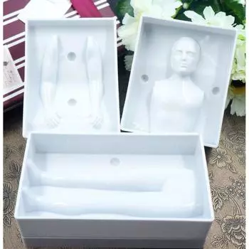 Набор форм для моделирования фигуры человека Мужчина 3D