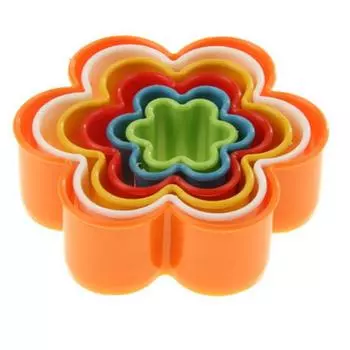 Набор форм для печенья из 6 шт Цветочек