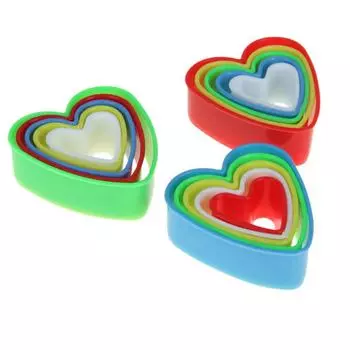 Набор форм для печенья Сердечки