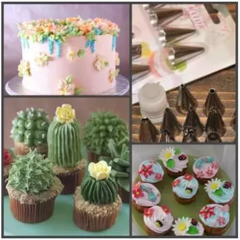 Набор кондитерских насадок 11 шт + переходник