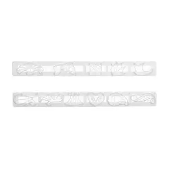 Набор печатей для марципана и теста 2 шт Фигурки