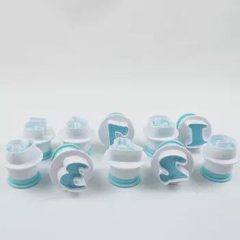 Набор плунжеров кондитерских Цифры большие 10 шт