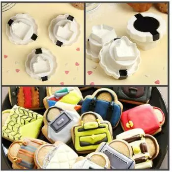 Набор плунжеров кондитерских Сумочки 3 шт