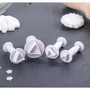 Набор плунжеров кондитерских Треугольник 4 шт