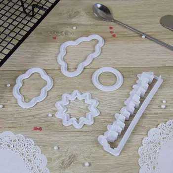 Набор выемок для мастики Природа